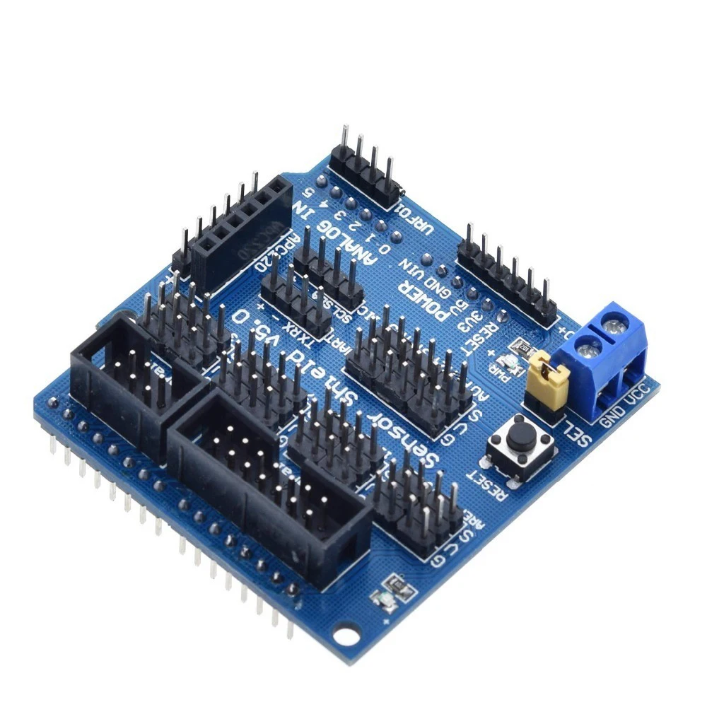 V5.0 сенсор Щит Плата расширения для arduino электронные строительные блоки робот