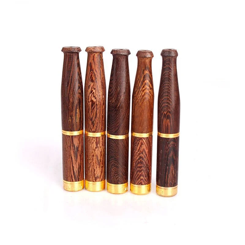 Мини деревянная трубка из массива дерева держатель сигареты фильтр курительные