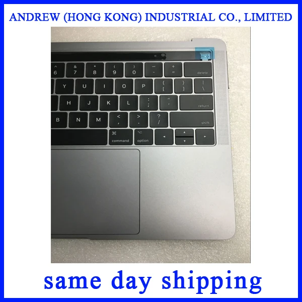 Оригинальный Новый чехол для Macbook Pro Retina 13 3 дюйма A1706 Topcase с клавиатурой и