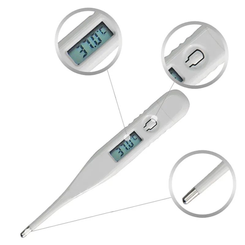 Drop Ship Waterproof Digital Thermometer Child Adult Body LCD Temperature Measurement USSP термометр цифров | Дом и сад