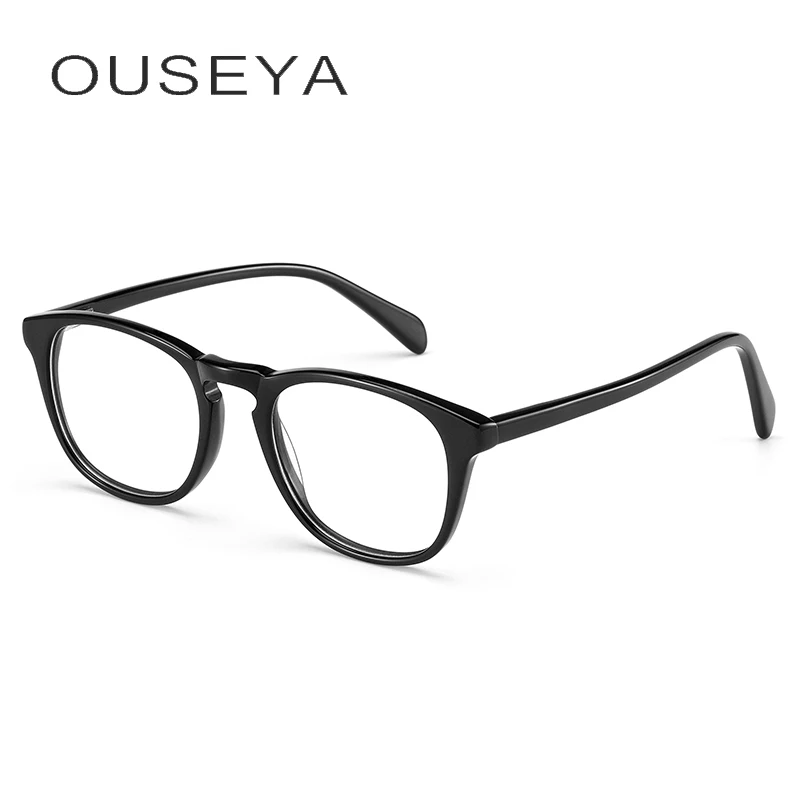 Ацетатные детские оправы для очков модные по рецепту близорукости прозрачный