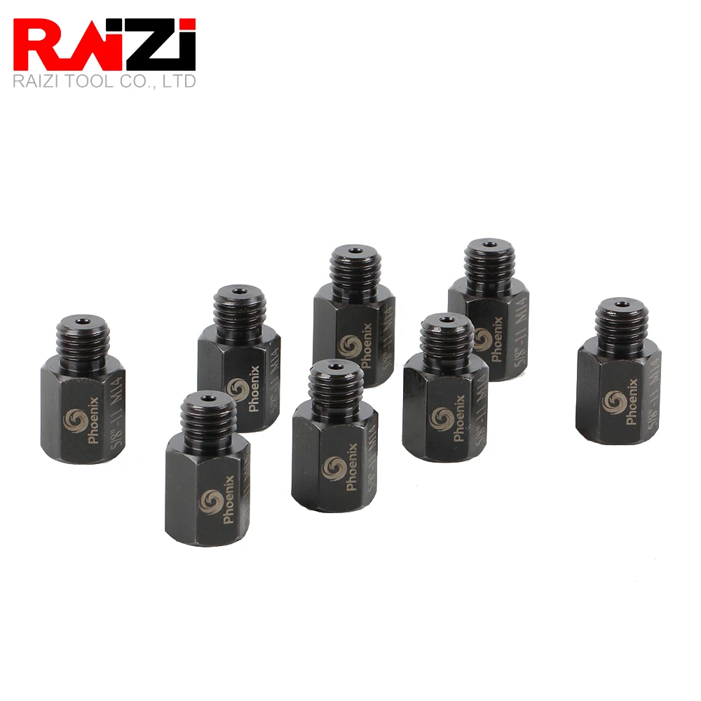 RAIZI 2 шт. M14 5/8-11 адаптер болт угловая шлифовальная машина преобразователь стержень