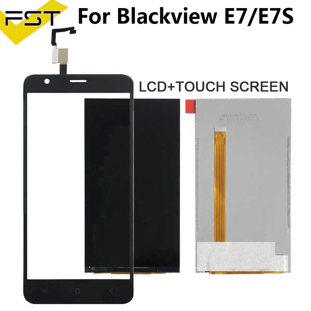 ЖК-датчик Blackview E7s для E7 ЖК-дисплей сенсорный экран дигитайзер запасные части |