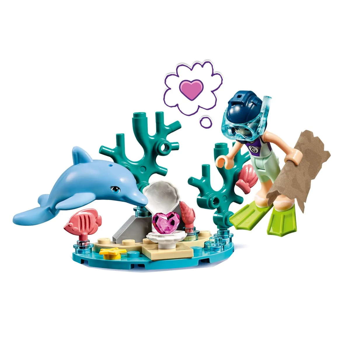 Спасательный центр с дельфином для девушек маяков большой яхт-клуб лодка Миссии