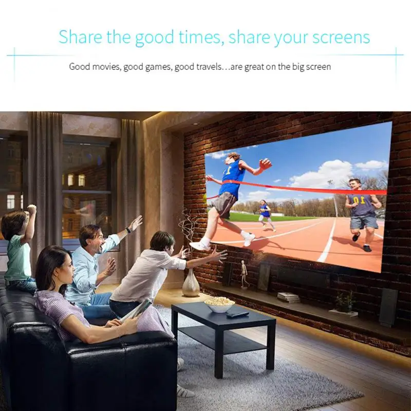 

Mirascreen K4 Wireless Same Screen Mirroring Adapter WiFi Display Dongle For Education&Business Support Miracast DLNA Airplay