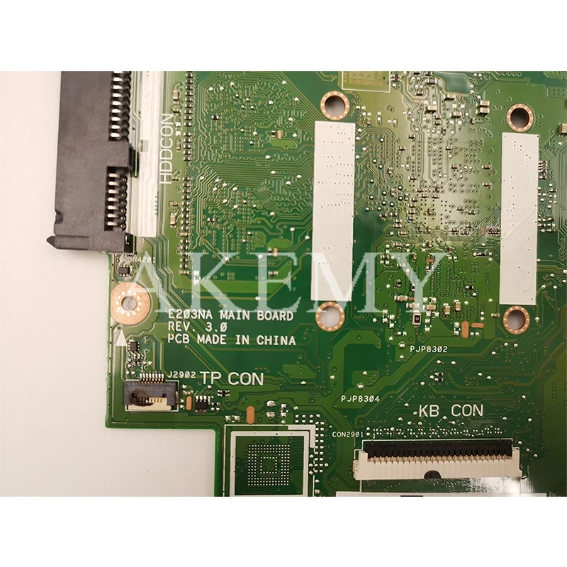 Материнская плата Akemy E203NA для ASUS E203N E203M E203MA материнская Laotop с N3350U 4 Гб ОЗУ без