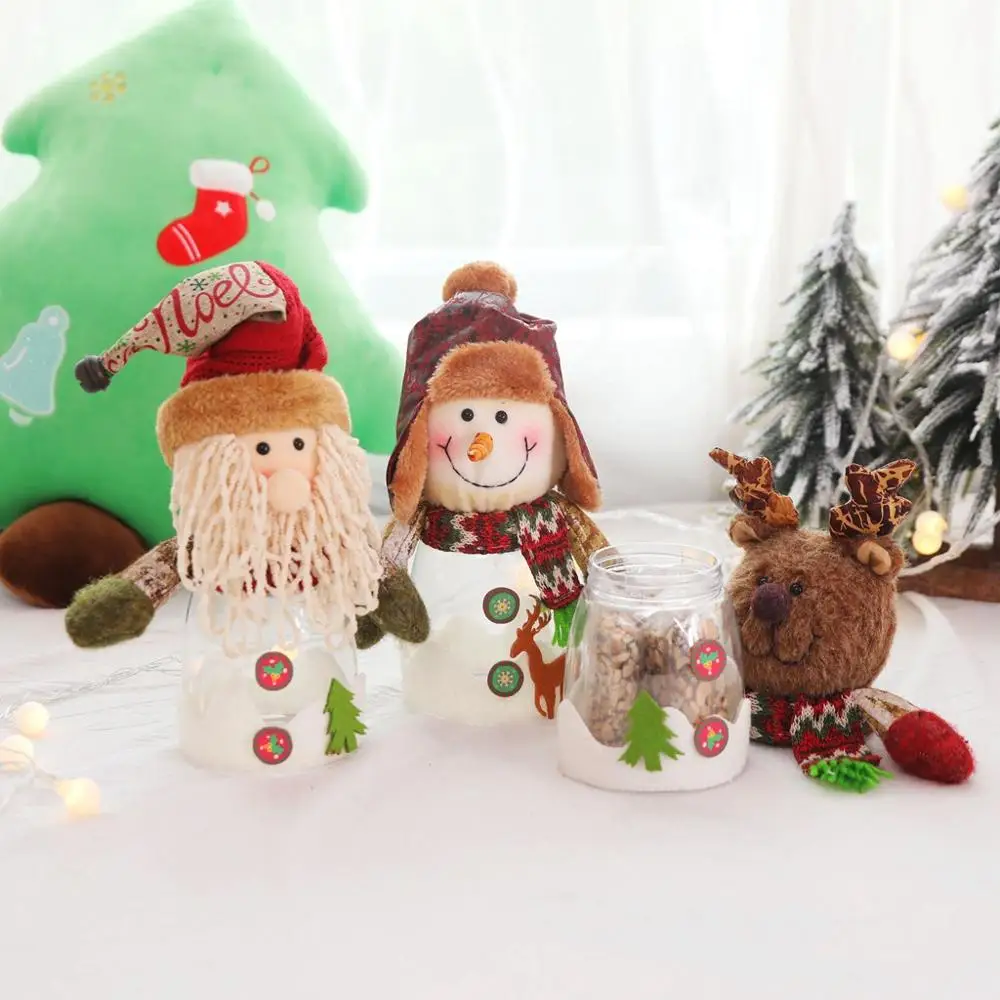 Рождественское украшение прозрачная конфета Пластиковые Креативные украшения