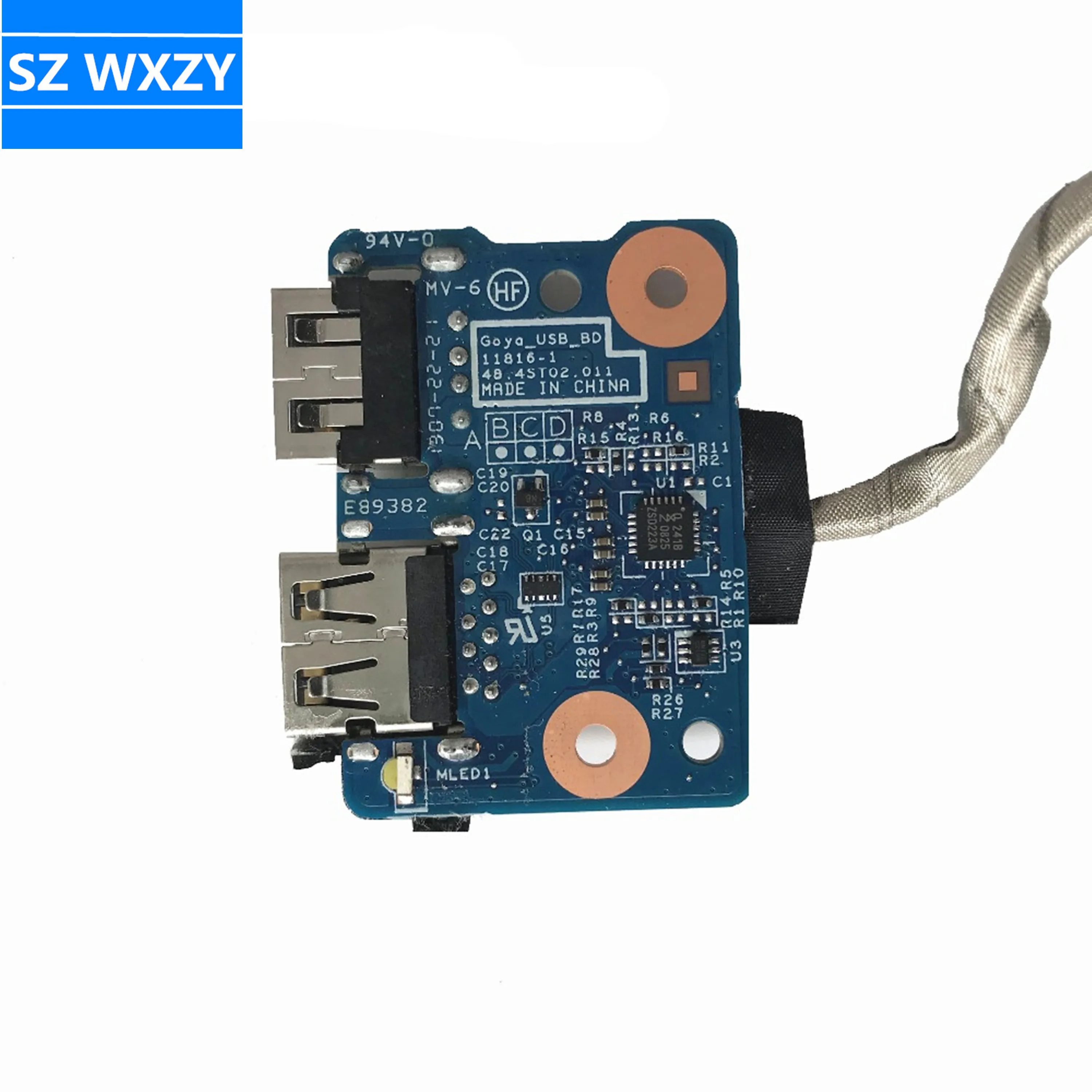 Оригинальная USB-плата для ноутбука HP DV7-7000 с кабелем 11816-1 48.4ST02.011 100% протестирована