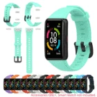 Силиконовый ремешок для смарт-часов, запасная часть для Huawei Honor Band 6 Pro, ремешок Band6, аксессуары для смарт-браслета