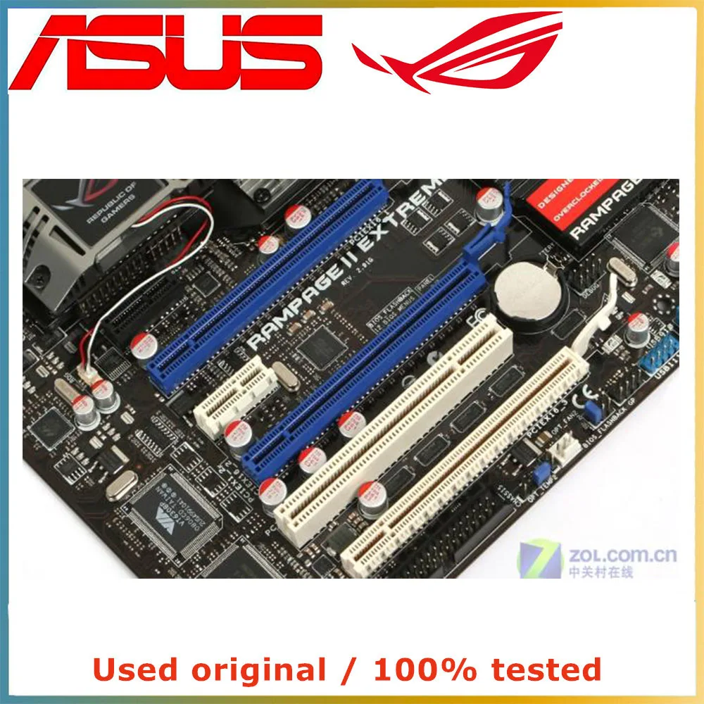 Для процессора Intel X58 LGA 1366 для ASUS Rampage II Extreme материнская плата компьютерная гнездо