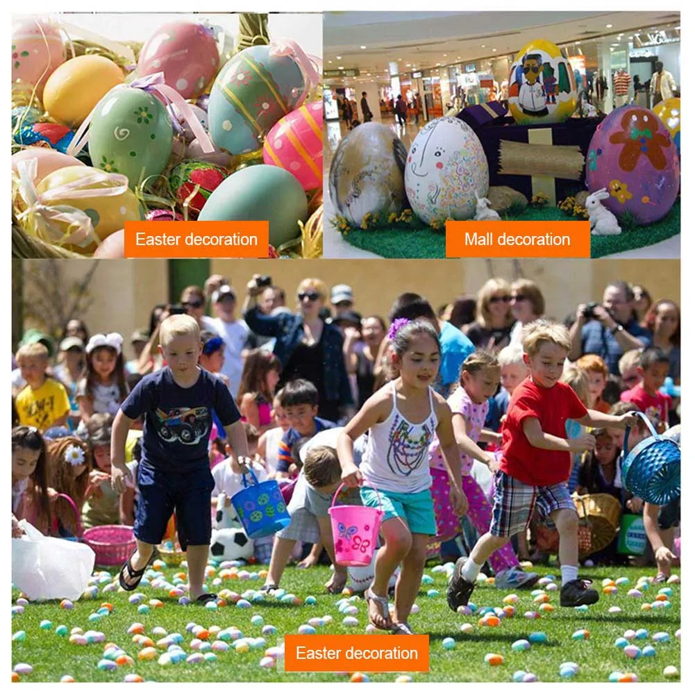 

Easter DIY Handmade Bamboo Basket with Rabbit for Storaging Candy Home Storage Organization FPing