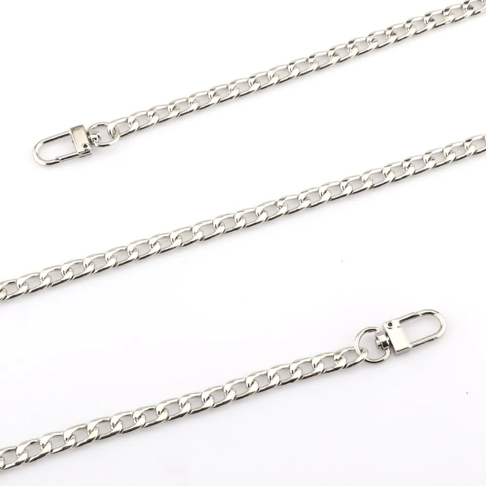Gold/Silver/Black Bag accessories Bag chain Hardware handbag accessories Metal alloy bag chain strap Shoulder bag strap