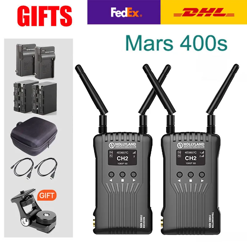 HOLLYLAND 400S 400FT передача HDMI SDI 1080P для цифровой зеркальной камеры изображения фото беспроводной HD видео передачи приемник