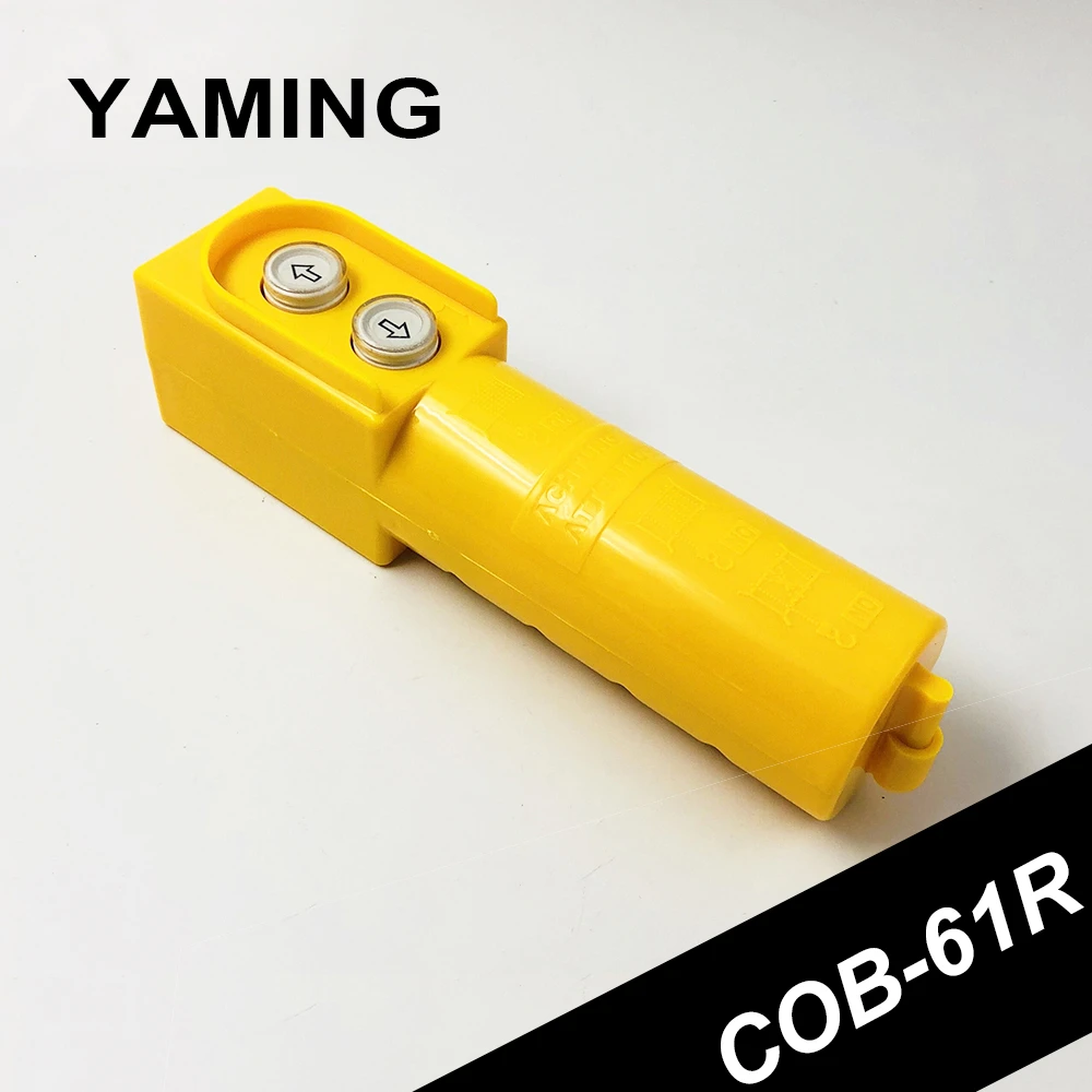 COP-21R COB-61R непромокаемый кнопочный переключатель для Электрический кран-подъемник управляющий Переключатель NO 30 мкФ 220-380V 2.2kw вверх-вниз