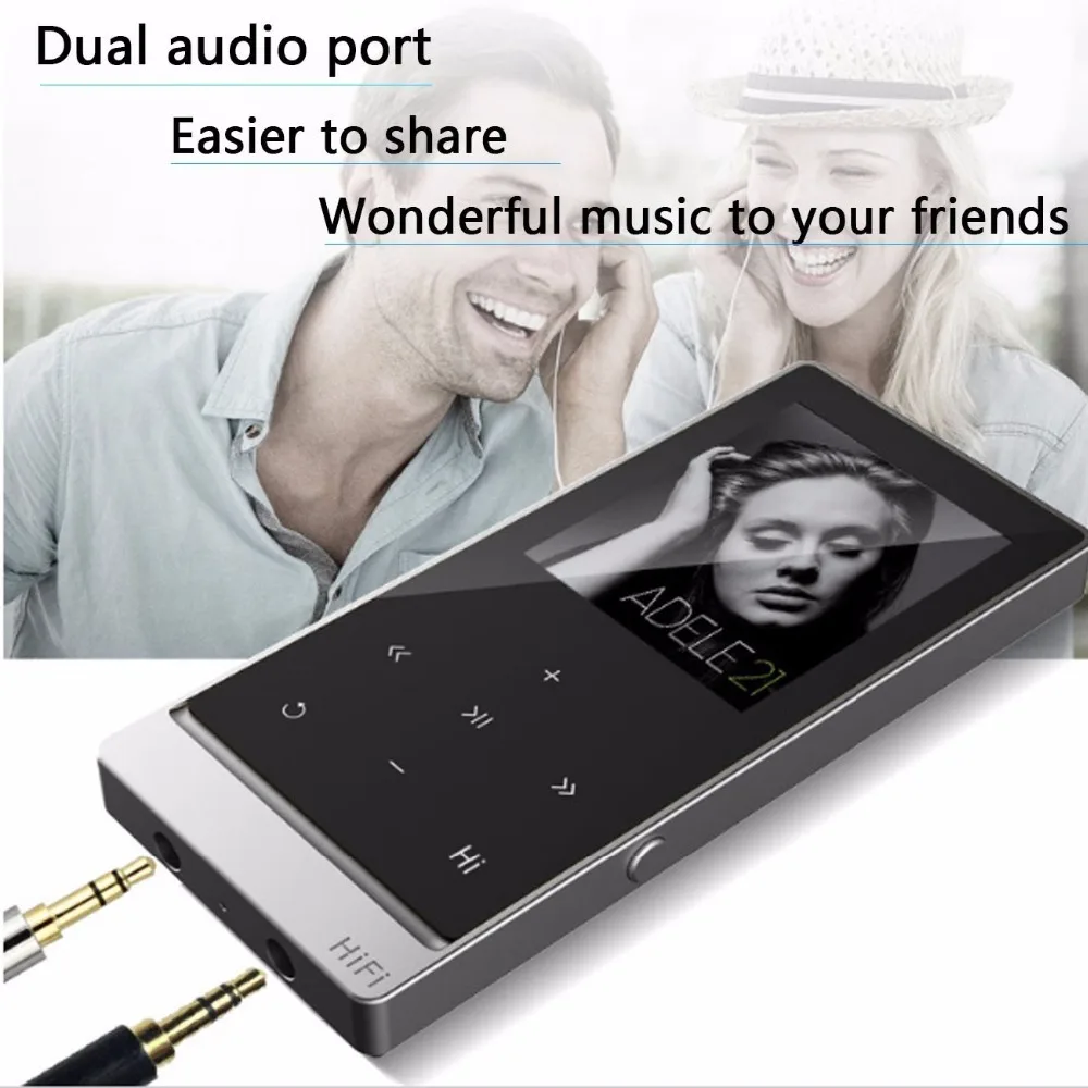 Benjie мини музыкальный MP3 плеер без потерь 8 Гб памяти с fm-радио Диктофон SD слот для карты портативный аудио плеер MP3