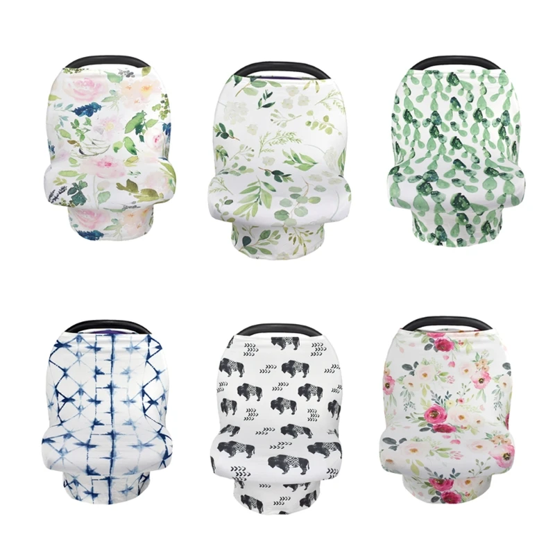 

Многофункциональный чехол для ухода за ребенком, чехлы для автомобильных сидений, Хлопковое одеяло с навесом для детской коляски, для магаз...