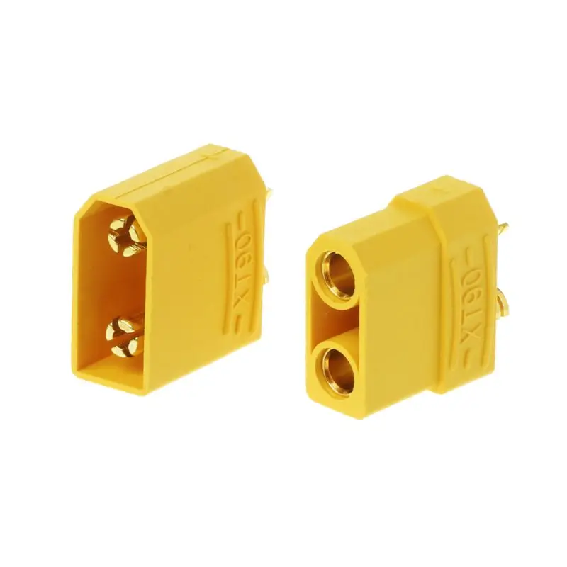 

10 Pairs Female Male XT90 Banana Bullet Connector Plug For RC LiPo Battery Gold Plated Banana Plug