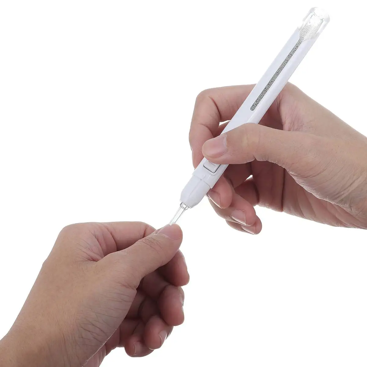 

Nail Art Dotting Pen Steel Beads 3 Diameters Picking Small Steel Ball Storage Rose Gold Silver Black Caviar Manicure Accessories