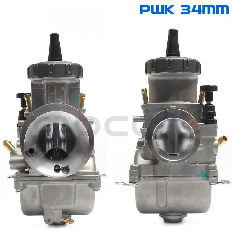 PWK карбюратор 33 34 35 36 38 40 42 мм гоночный Универсальный 2T 4T двигатель Байк для