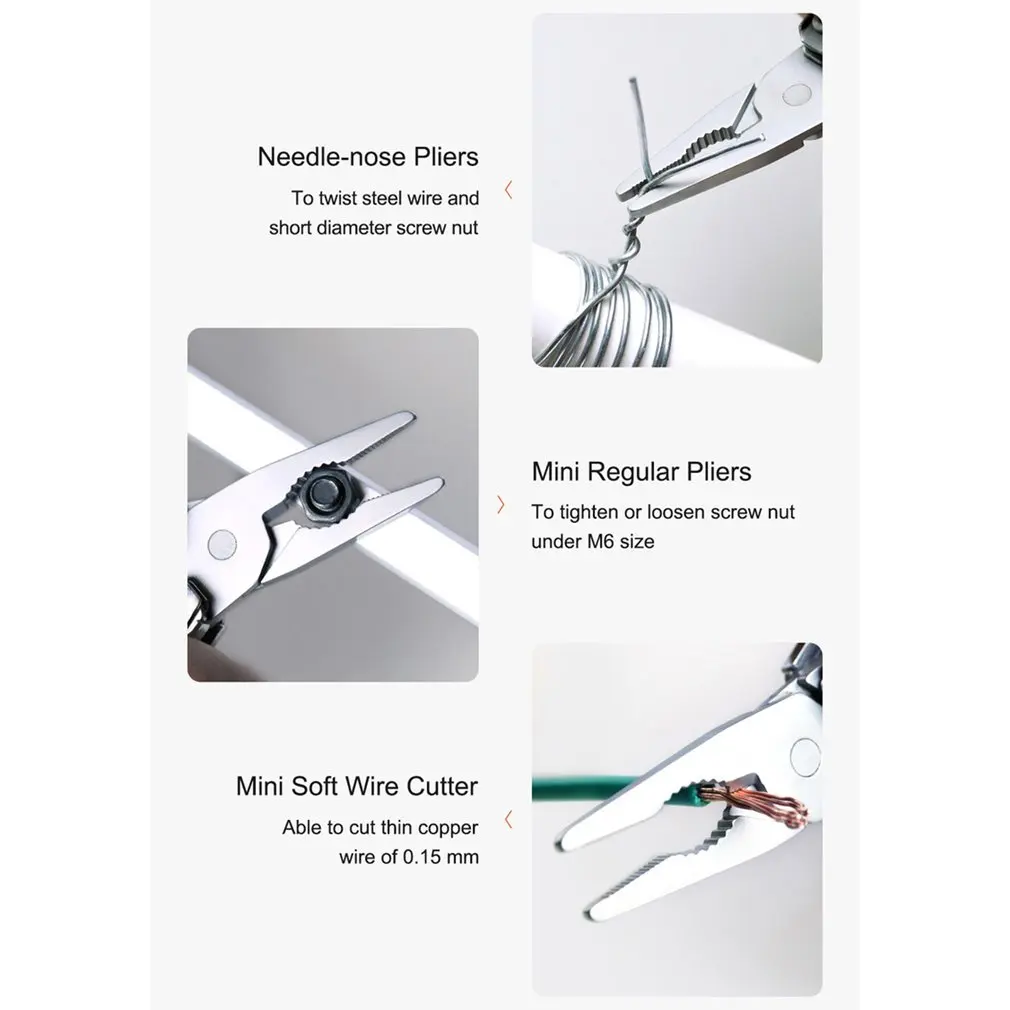 NE0138 NexTool Mini Flagship 10 IN 1 Multi Functional Tool Folding EDC Hand Screwdriver Pliers Bottle Opener for Outdoor |