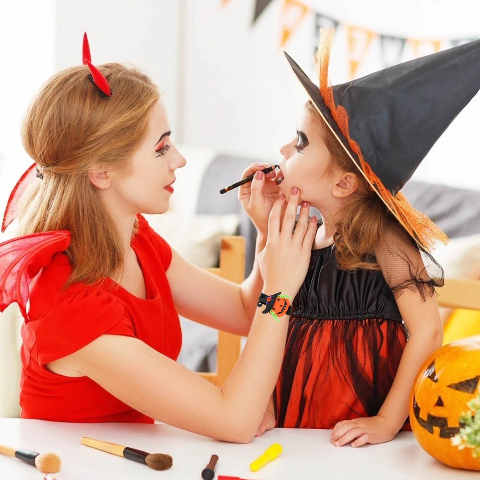 Браслеты для Хэллоуина тематические браслеты с изображением тыквы призрака