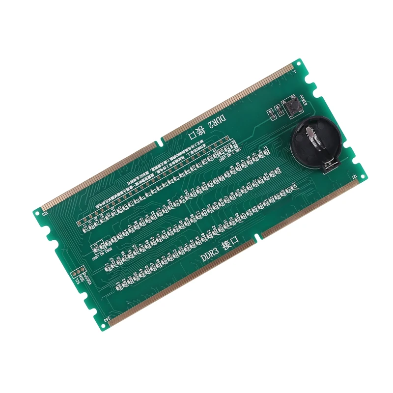 Тестер DDR2 и DDR3 2 в 1 с подсветкой для материнской платы | Инструменты