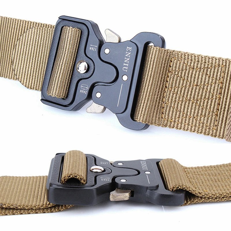 Армейский ремень тактический нейлоновый для мужчин военный США металлическая