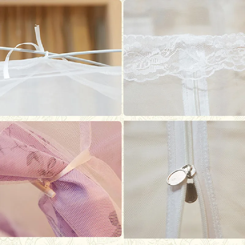 Летняя Складная москитная сетка для путешествий на открытом воздухе Монгольская