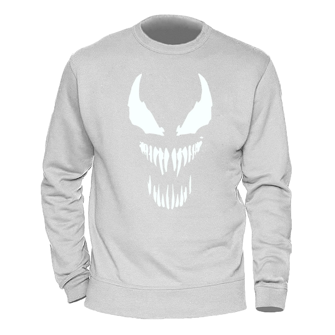 gray 5 Новинка, мужская толстовка с длинным рукавом с принтом Venom, толстовка Marvel, мужская повседневная брендовая одежда, толстовка с капюшоном, уличная одежда, куртка - Цвет: gray 5