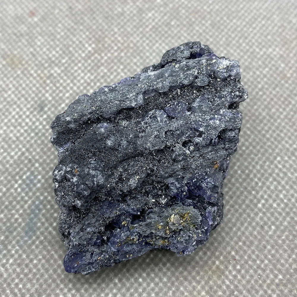 

76 g Natural blue fluorite is produced in Fujian, China 10#