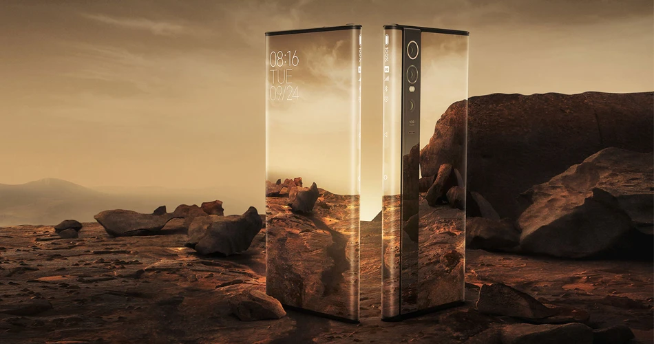Xiaomi MIX Alpha 12 ГБ 512 ГБ Snapdragon 855 Plus 7,9" OLED 5G объемный экран супер флагманская Тройная камера MIUI Alpha 4050 мАч