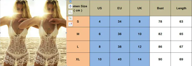 

Sexy Women Beach Dress Bathing Swimwear White Hollow Fishnet See-through Cover-Ups Suit Lace Sunshade Beach Mini Dress