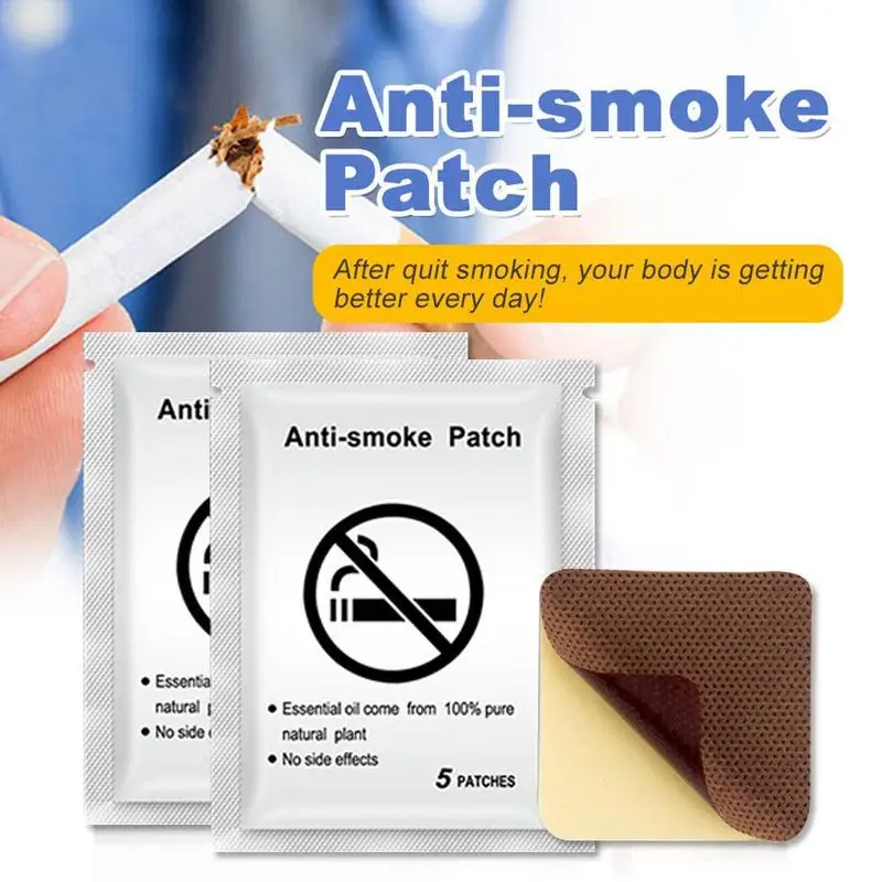 5 шт. курить патчи 100% натуральный ингредиент без побочных эффектов Quit пластырь