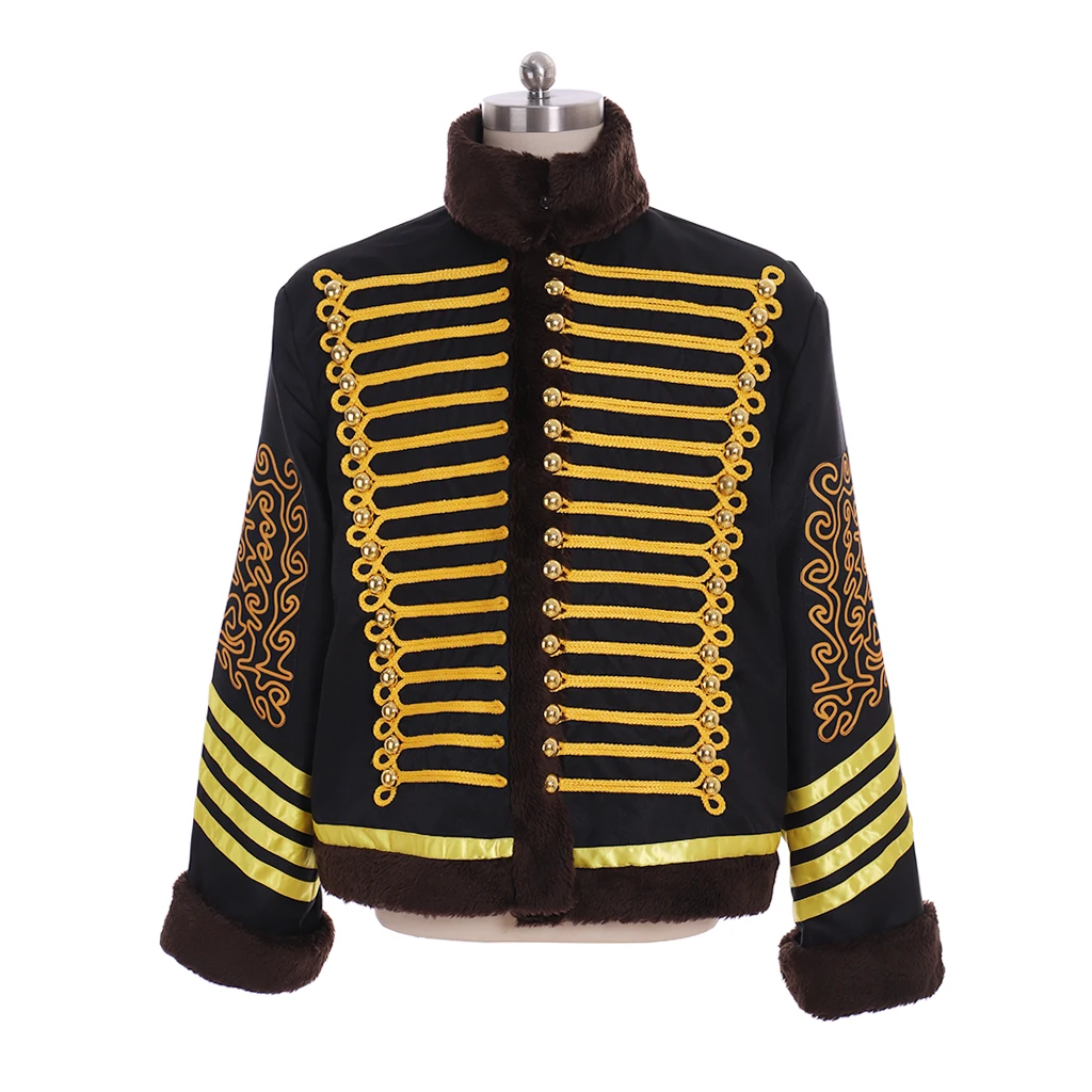 Cosplaydiy My Chemical Romance парадная куртка пальто наполеоновских гусар военная из