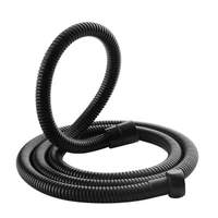 Flexible Bathroom Water Pipe Matt Black shower hose For Bath 304 Stainless Steel shower head pipe Faucet Acceessories 1 5M