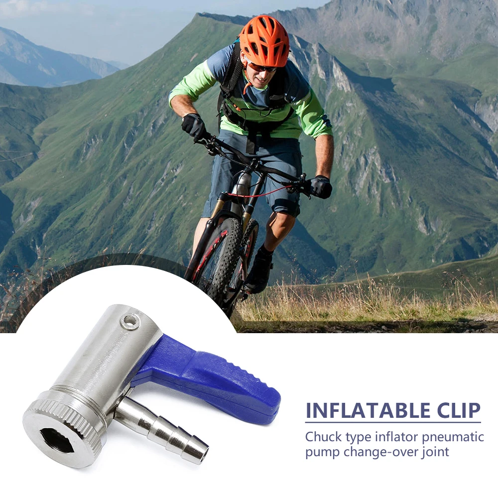 

6mm/8mm Auto Air Pump Tire Inflator Valve Connector Chuck Clip Car Truck Tyre Car Open Stem Tire Auto Repair Tool Valve Clip