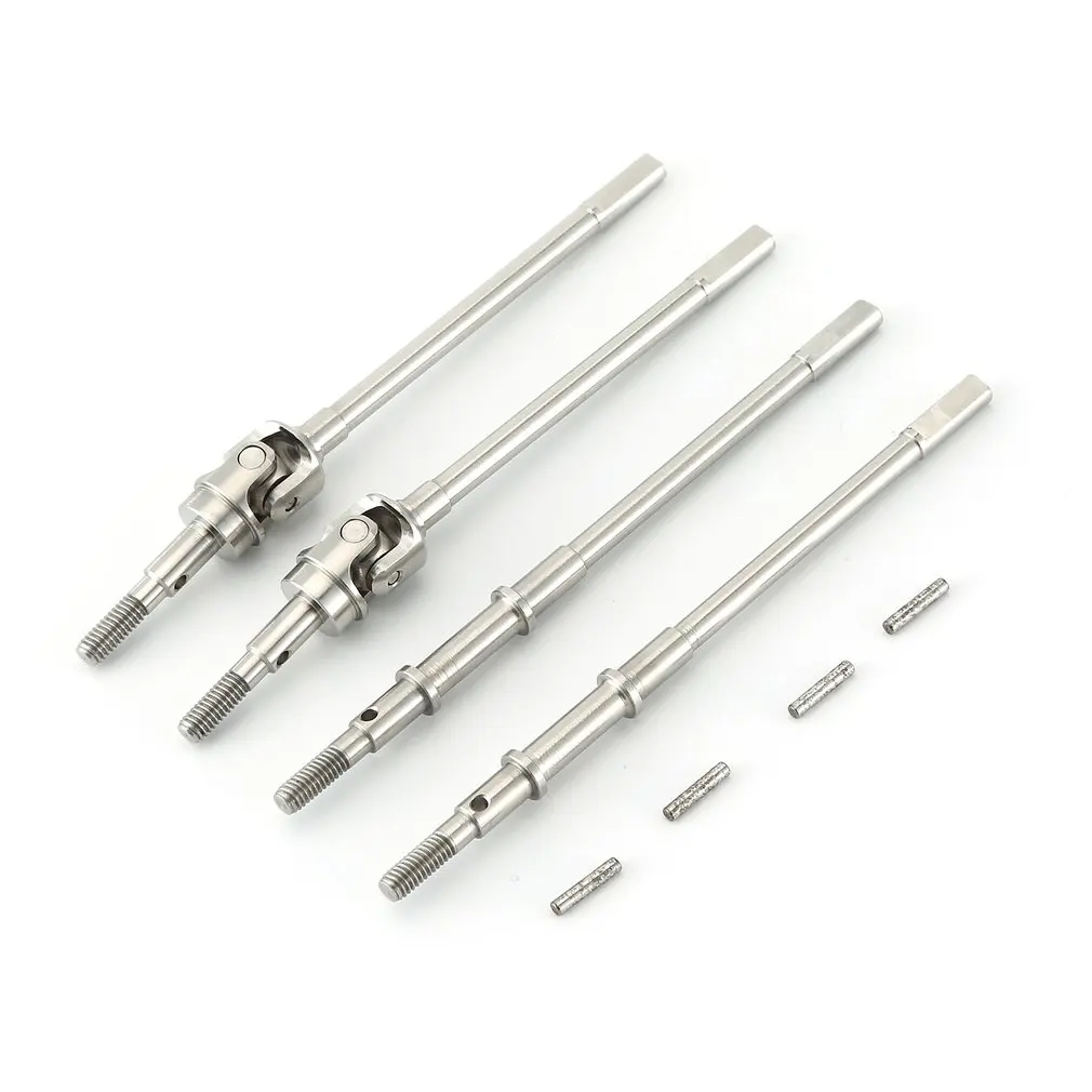 

1 Pair Hard Steel Front Axle Cvd Ar44 Universal Drive Shaft For Axial Scx10 Ii 90046 90047 Rc Car Parts Toys For Children