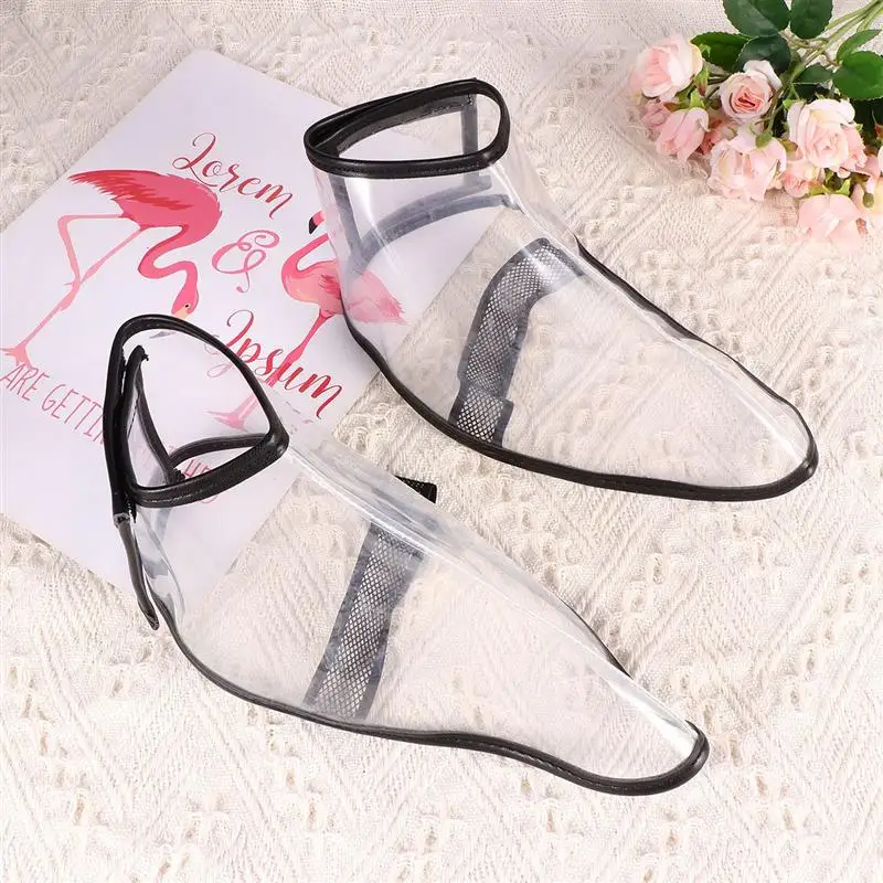 1 пара чехлов для обуви парикмахерских чехлы дома и защитная обувь волос горячая