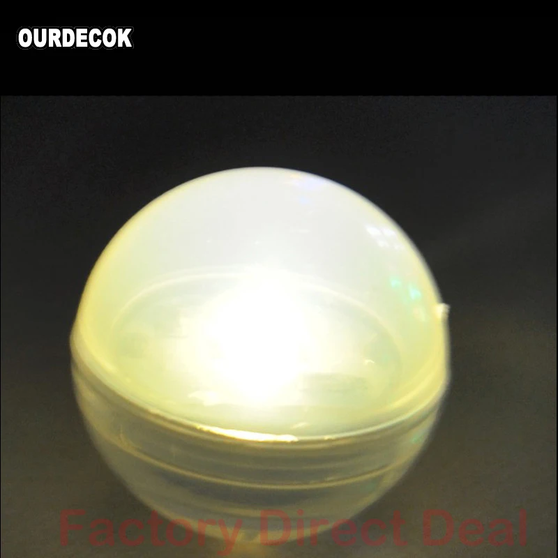 Светодиодные огни для фестиваля вечеринки 60 шт./лот водонепроницаемые жемчужные