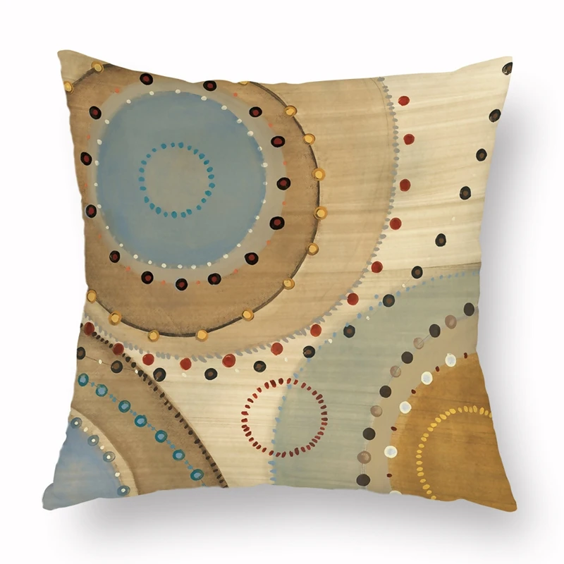 

Abstract Decorative Pillowcase Throw Pillow Case Art Cushion Cover Car Decor Home Decoration 45X45CM