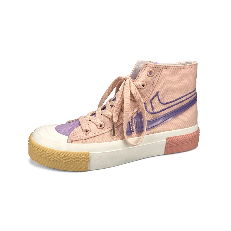 

Lin Xianshen's high top canvas shoes children's Korean version trend