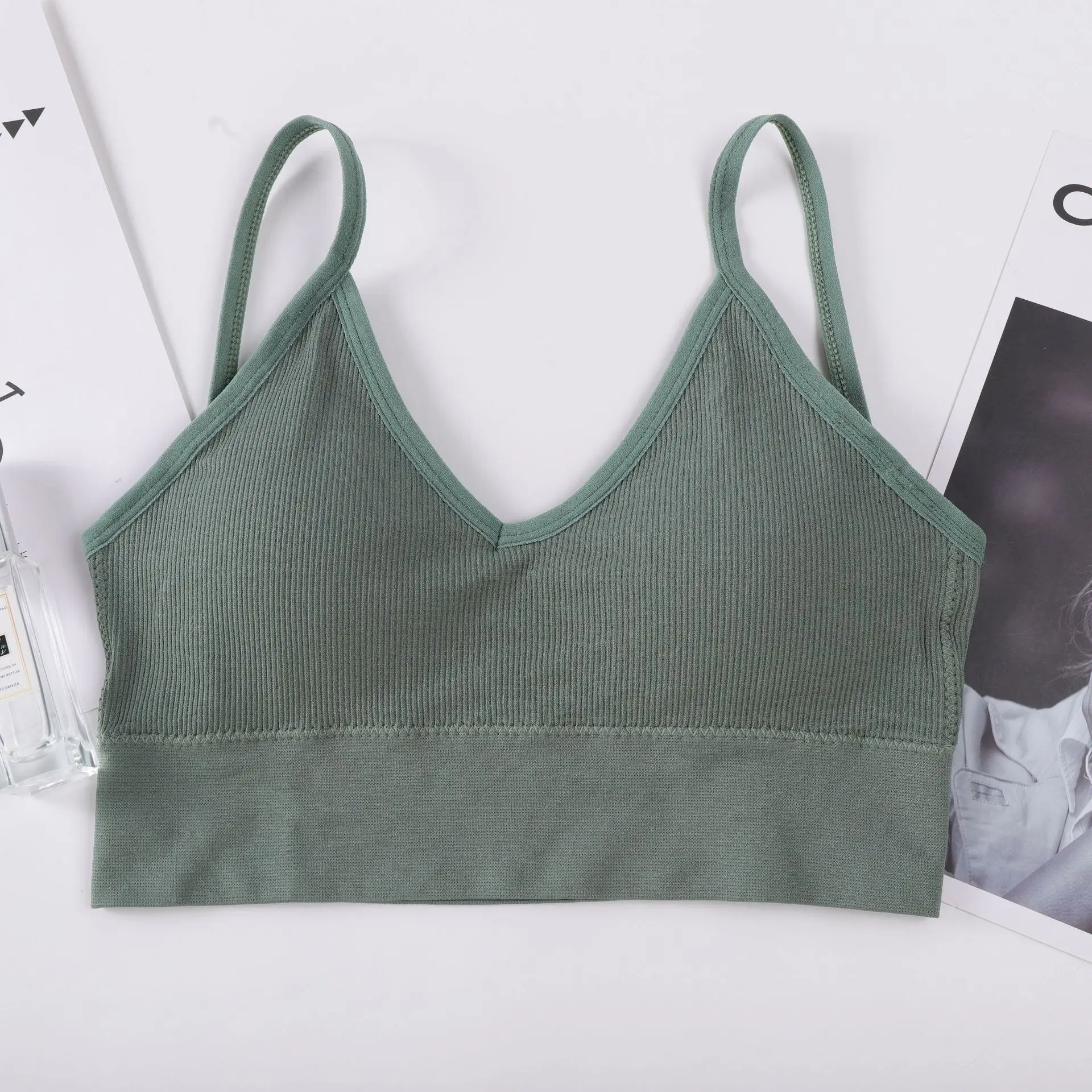 

Sexy prone bra, backless, seamless, for women, bra, sexy bra, U-cut
