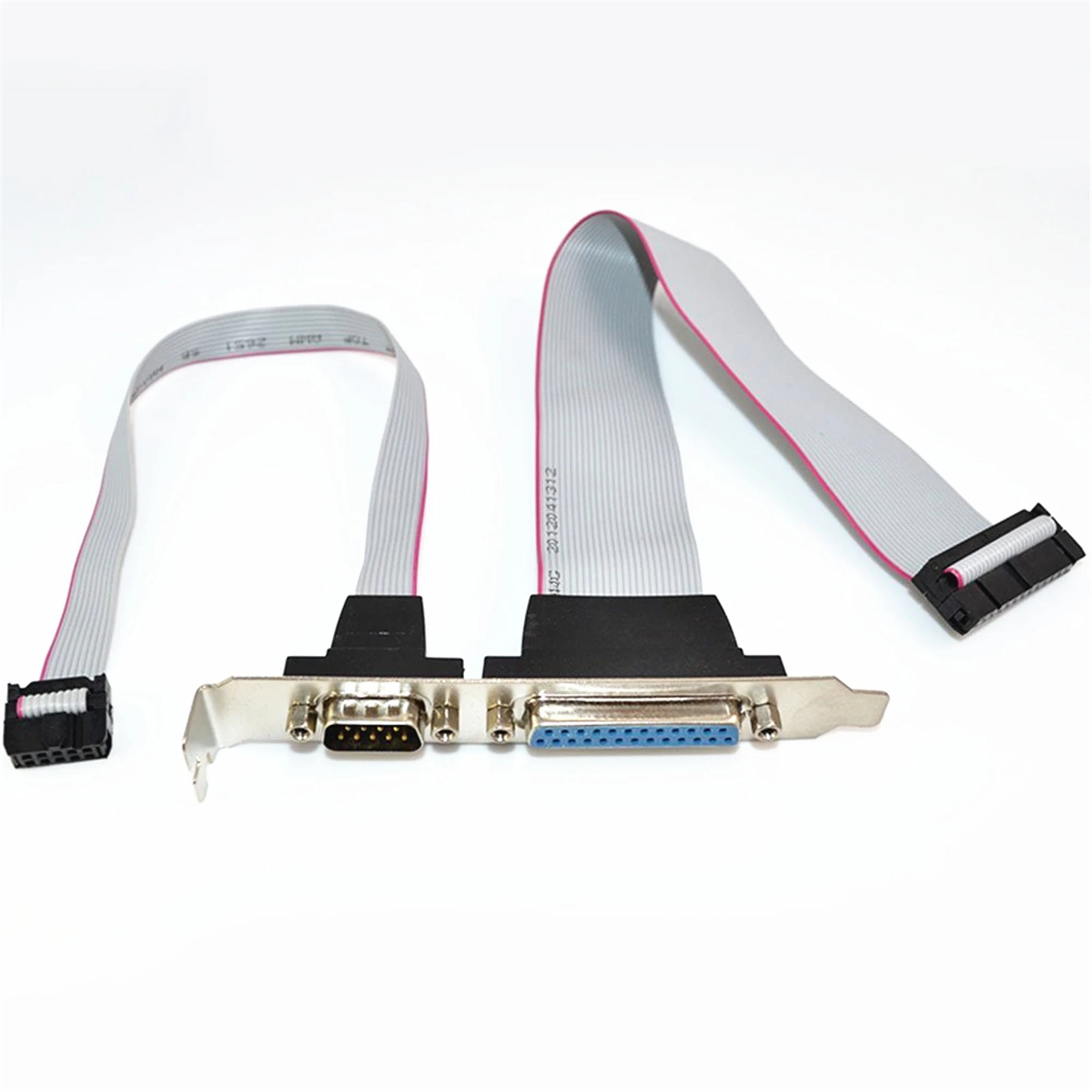 Для PCI Slot Header Серийный DB9 Pin COM с параллельным DB25 кабель LPT кронштейном для