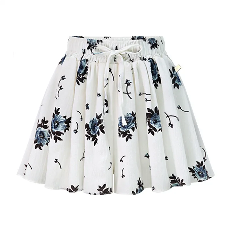 

Plus Size Summer Wide Leg Shorts Female Casual Chiffon Loose High Waist Short Pants Women 6XL