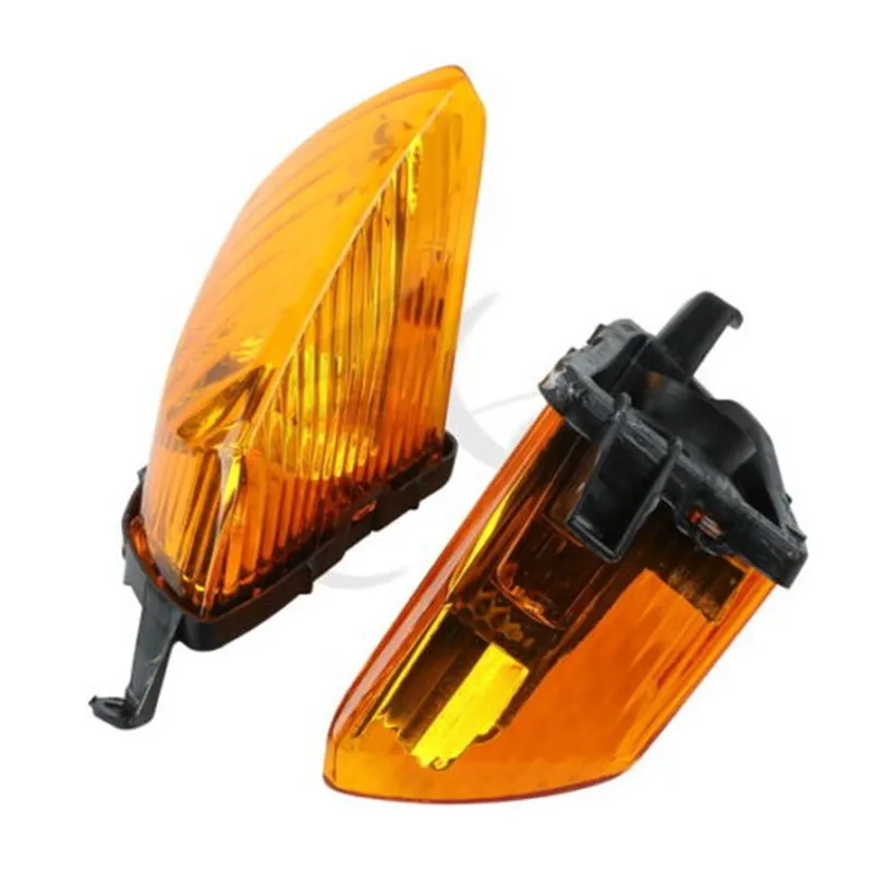 Мотоцикл черный/прозрачный/оранжевый световой индикатор поворота сигнала Winker