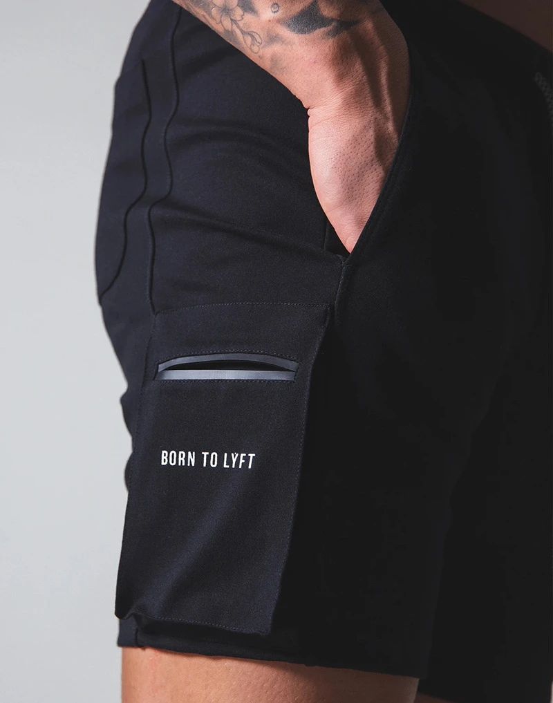 

Side Pocket Japan&UK Summer Brand New Fitness Sport Shorts Men Running Shorts Training Exercise Jogging Short Pants Joggers