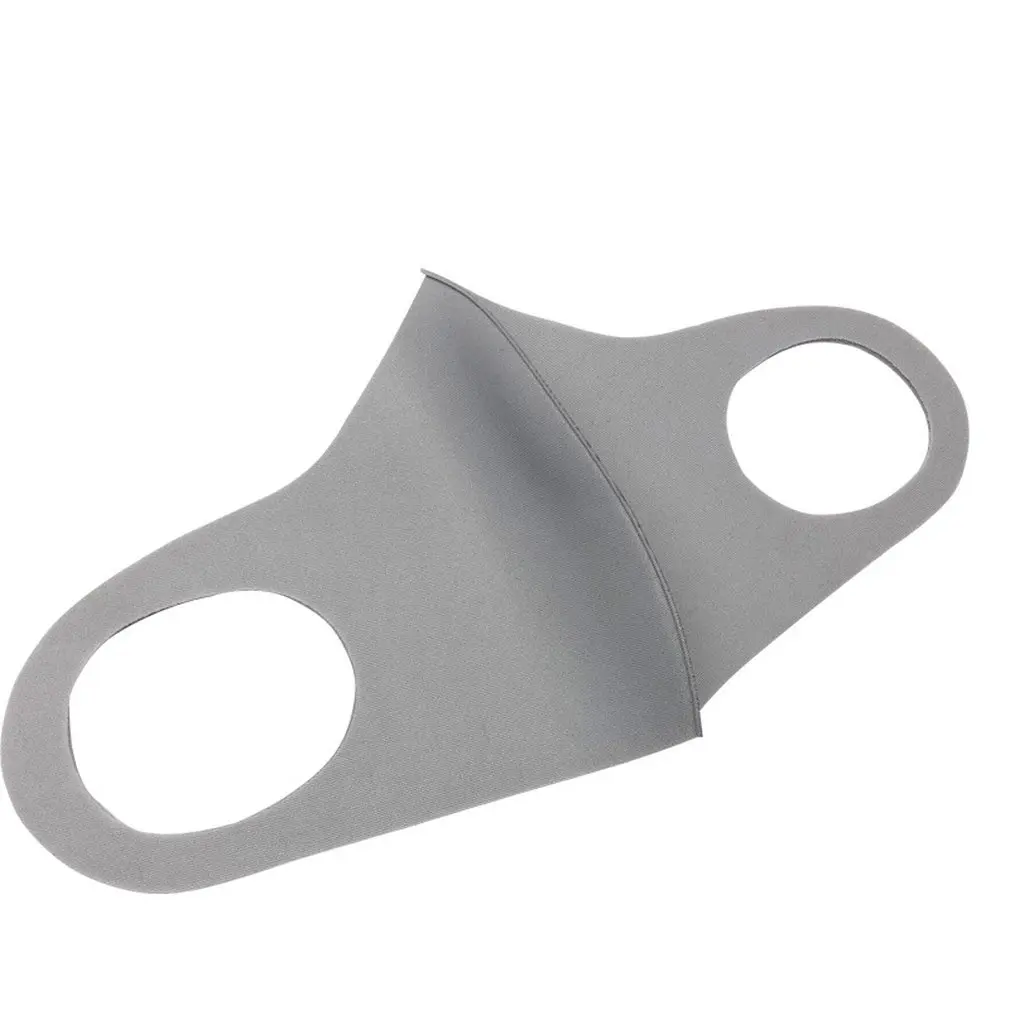 5 Шелковая Солнцезащитная моющаяся Мужская дышащая маска от пыли, одноцветная черная маска для здоровья и красоты, товары для личной гигиены - Цвет: 5