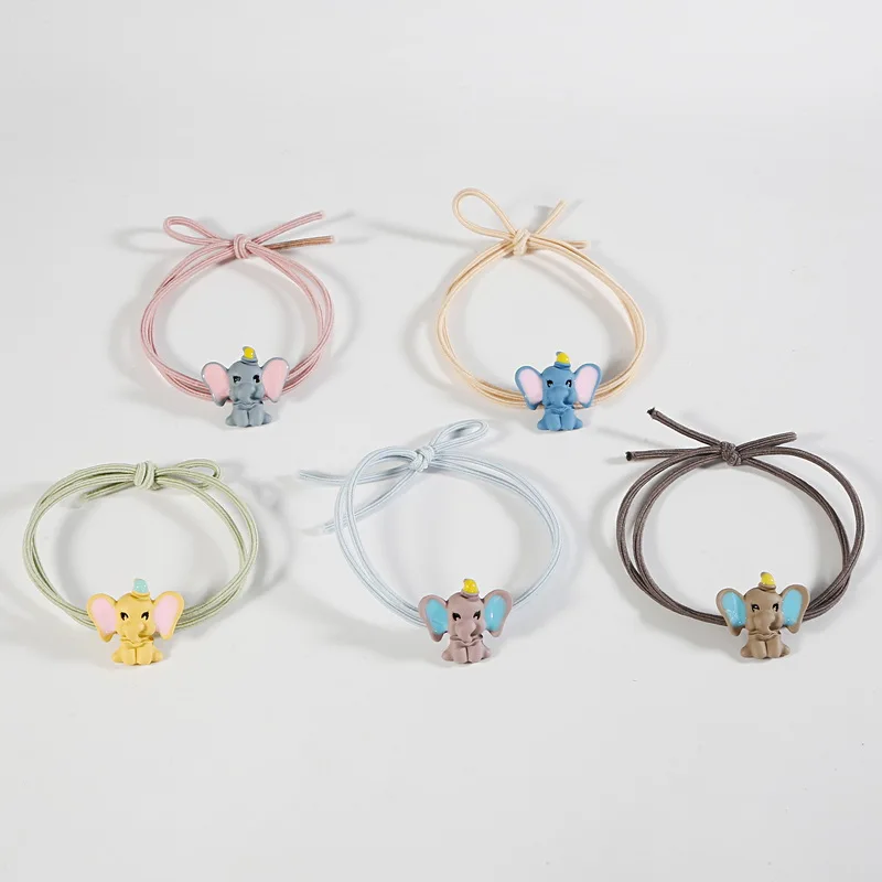 Новинка для девочек Яркие Цвета нейлон резинок маленькая свежая личность