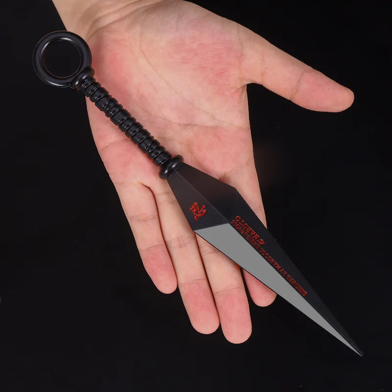Искусственные мечи из сплава Kunai 4-го поколения модель Sasuke оружие Наруто игрушки