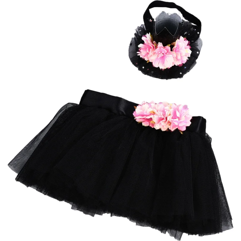 Комплект из юбки пачки и короны для маленьких девочек комплект двух предметов с